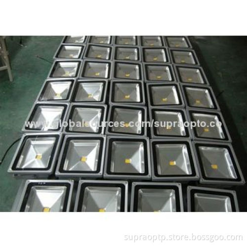 10W LED Floodlights, IP65, 85-265V AC or 12-24V DC, 900-1100lm, CE/RoHS, SAA, TUV, Marks